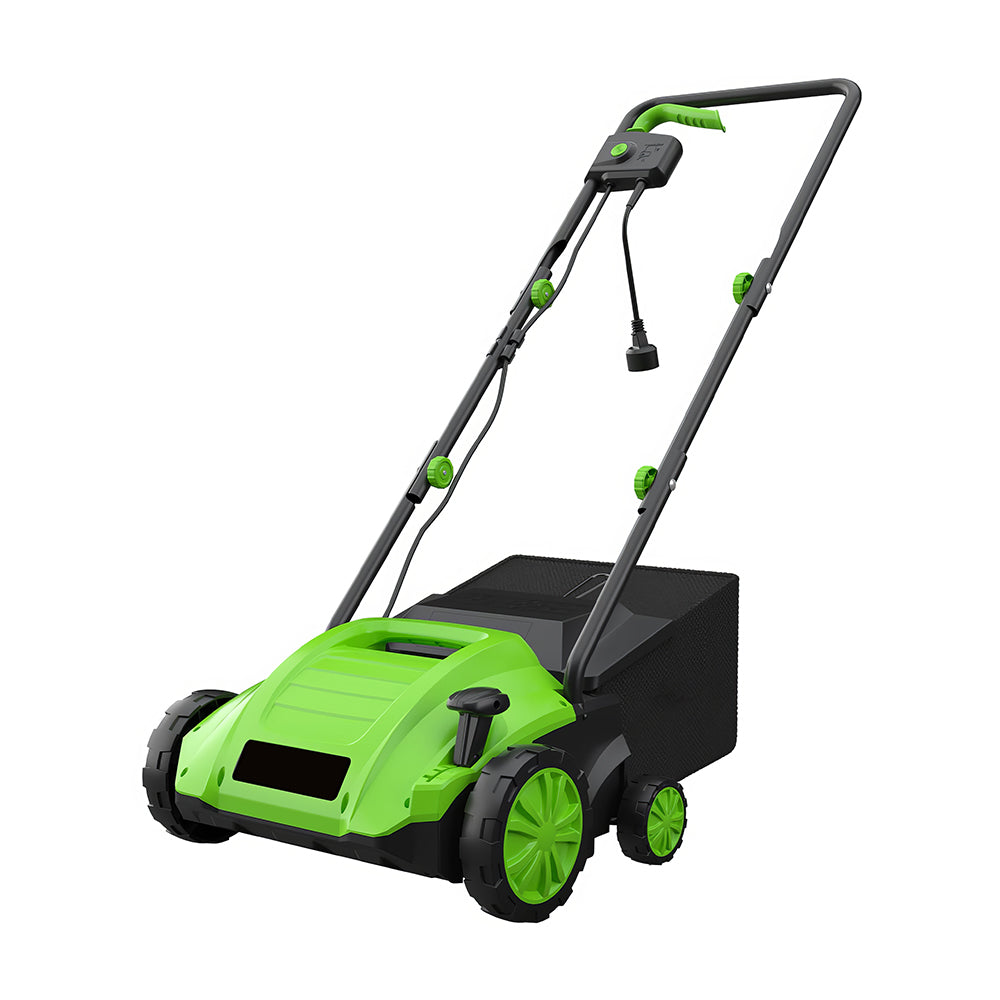 Professional 13" 12A Electric Dethatcher Scarifier with Depth Control