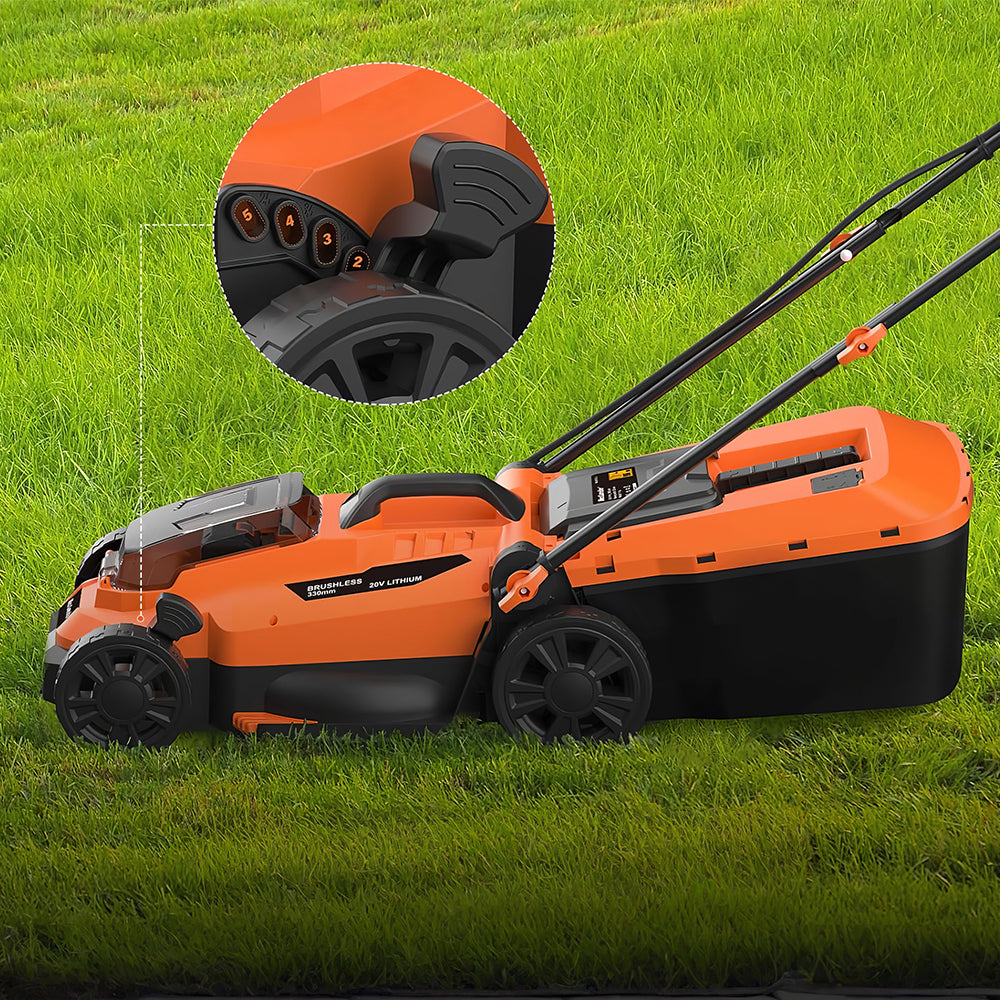Electric 13" 12A Dethatcher for Lawns with Scarifier Blade and 30L Bag