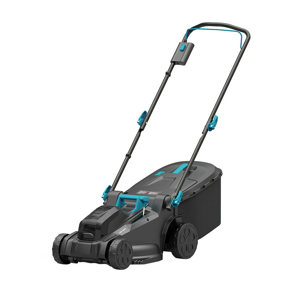 17.9" Cordless Electric Lawn Mower, Brushless Motor, 6-Height Adjust