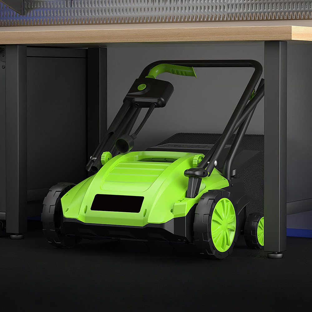 Professional 13" 12A Electric Dethatcher Scarifier with Depth Control